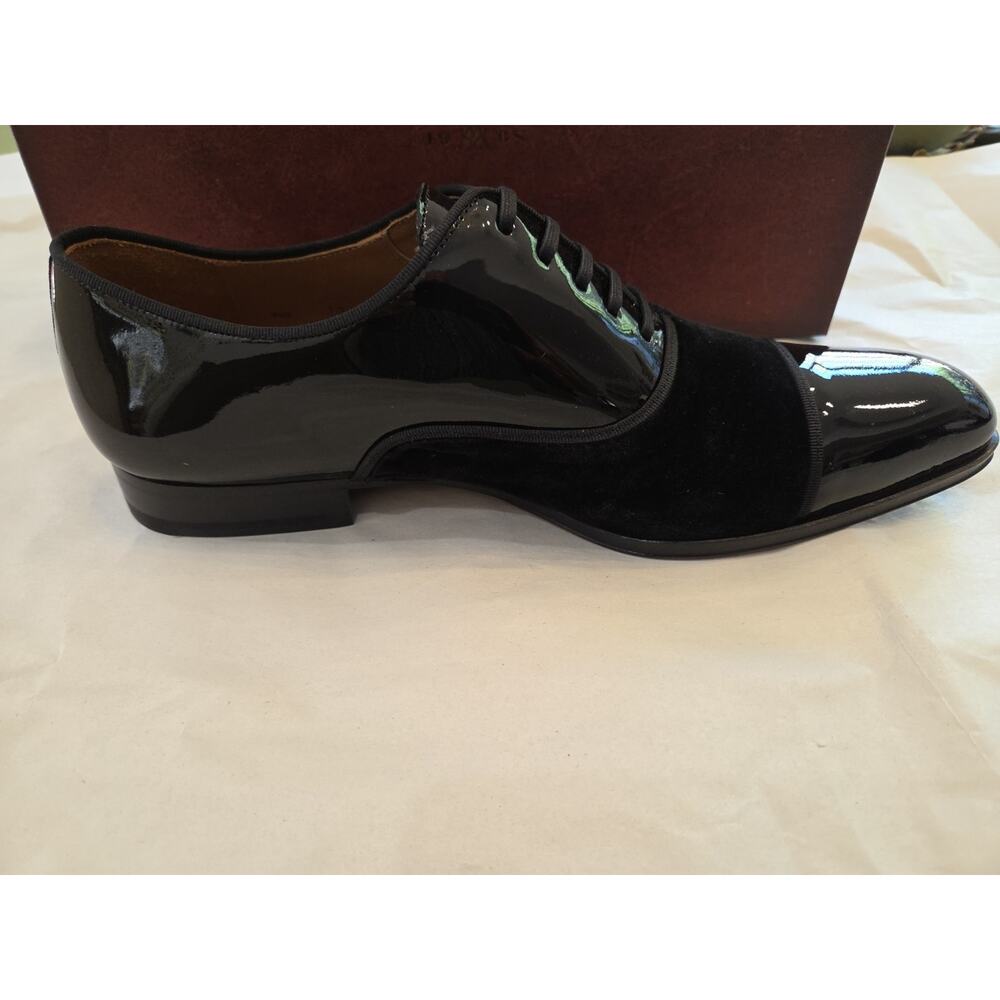 Mezlan 9265 Made In Spain Pio Black FormalTuxedo Lace Up (10.M) - Picture 7 of 13